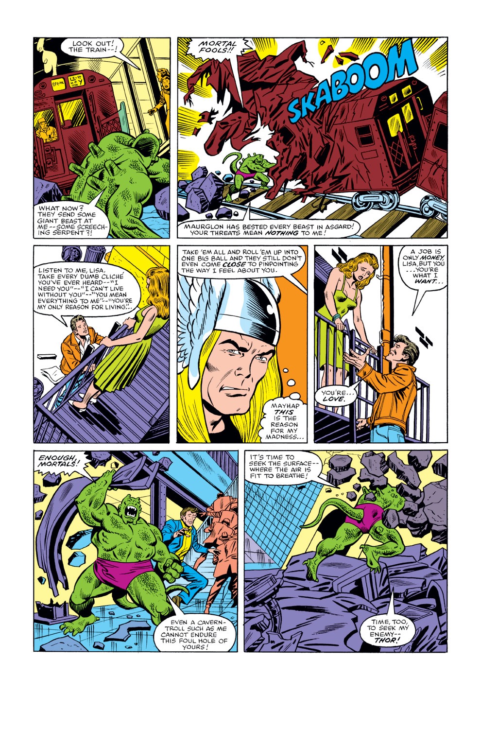 Read online Thor (1966) comic -  Issue #313 - 12