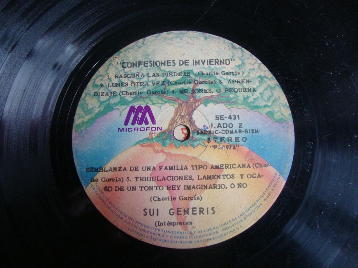 El ABC de Charly García Confesiones de invierno (Album) Sui Generis 1973