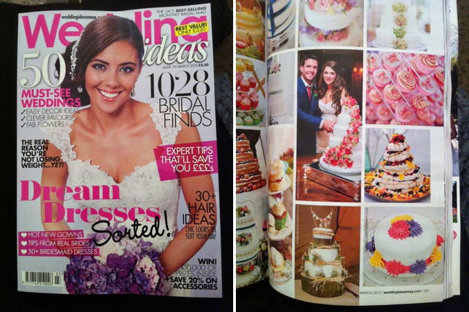 STUDIO 1208 feature in Wedding Ideas Magazine March 2013