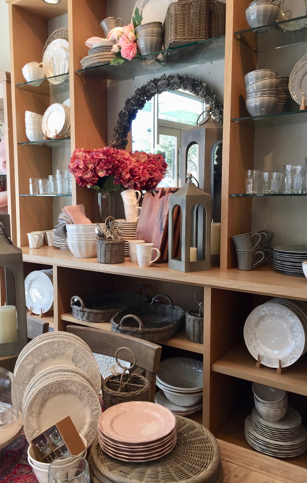 At Rivercrest Cottage Gray And Pink At Pottery Barn