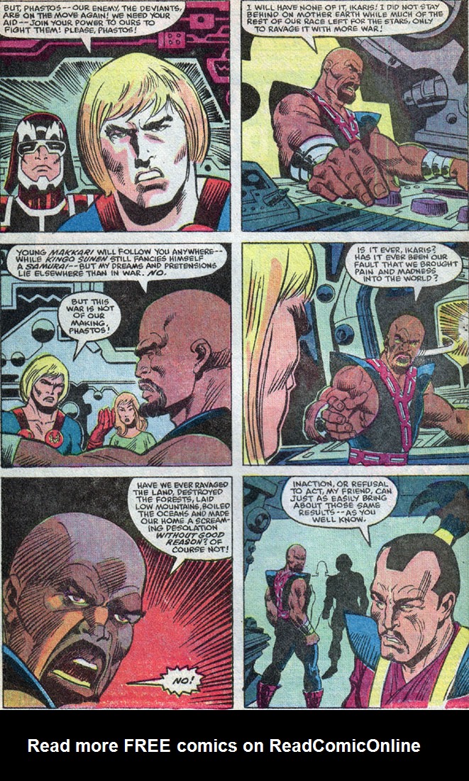 Read online Eternals (1985) comic -  Issue #4 - 3