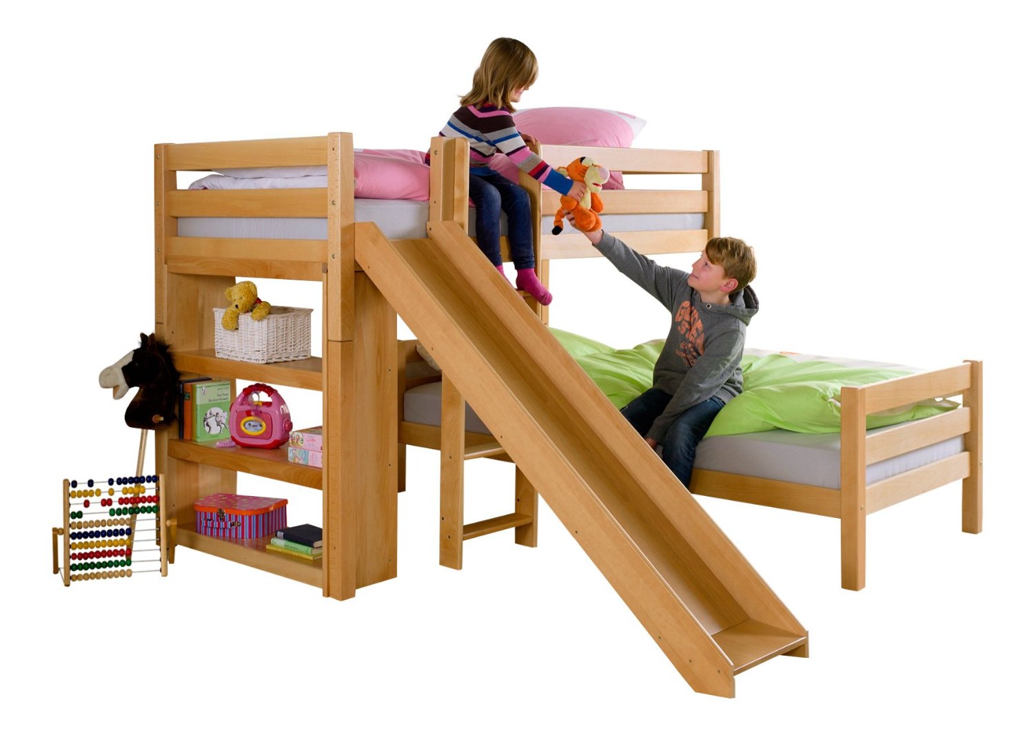 Etagenbett Beni Mit Rutsche : Etagenbett mit rutsche für zwei kinder kaufen darauf sollten sie