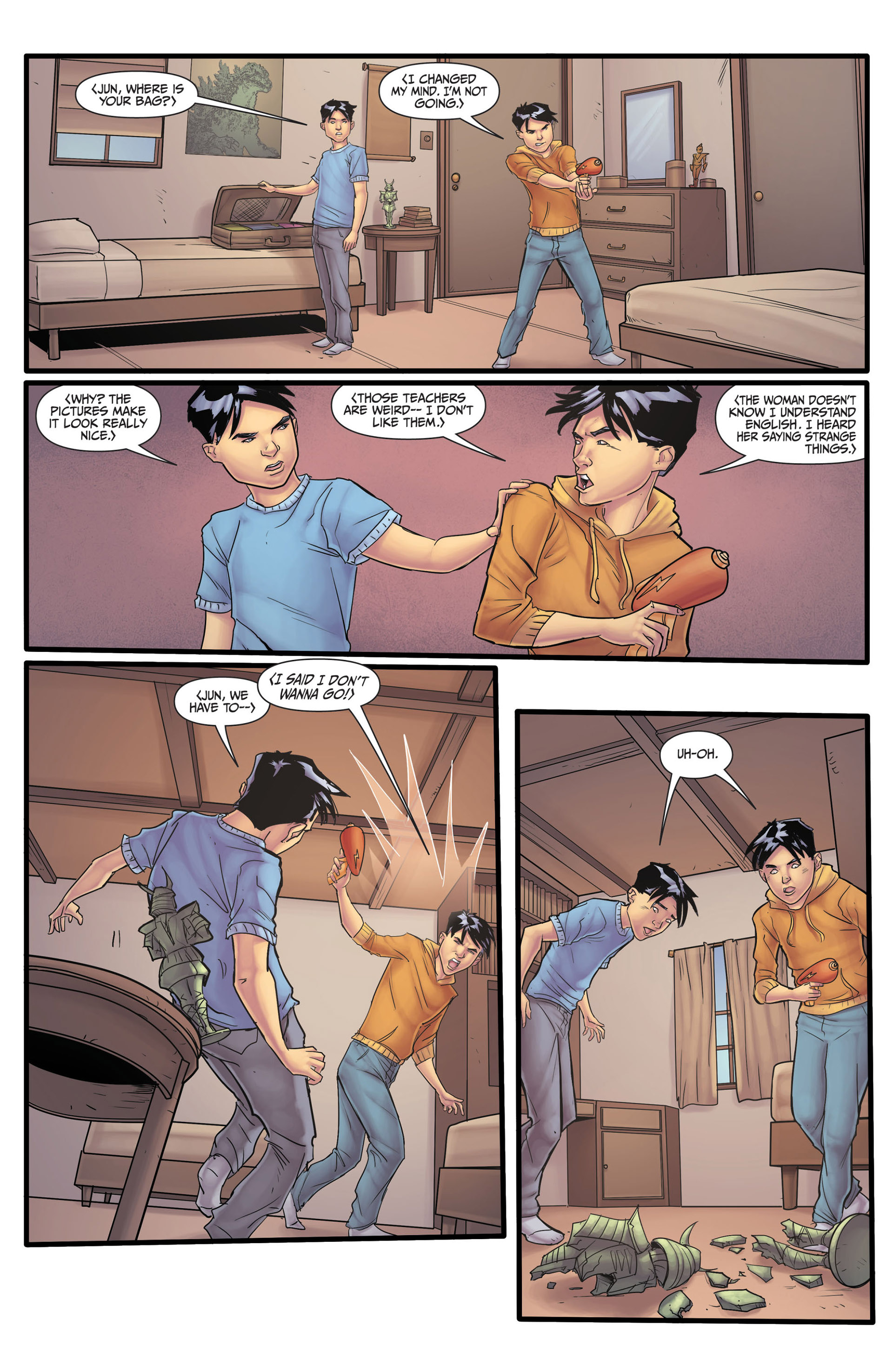 Read online Morning Glories comic -  Issue #9 - 8