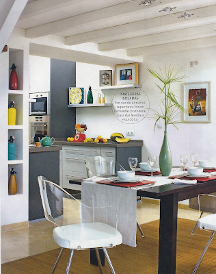 Como juntar espaços: Sala e Cozinha Kitchenet