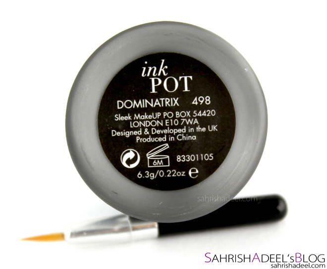 Sleek Makeup Ink Pot Eyeliner - Review & Swatch