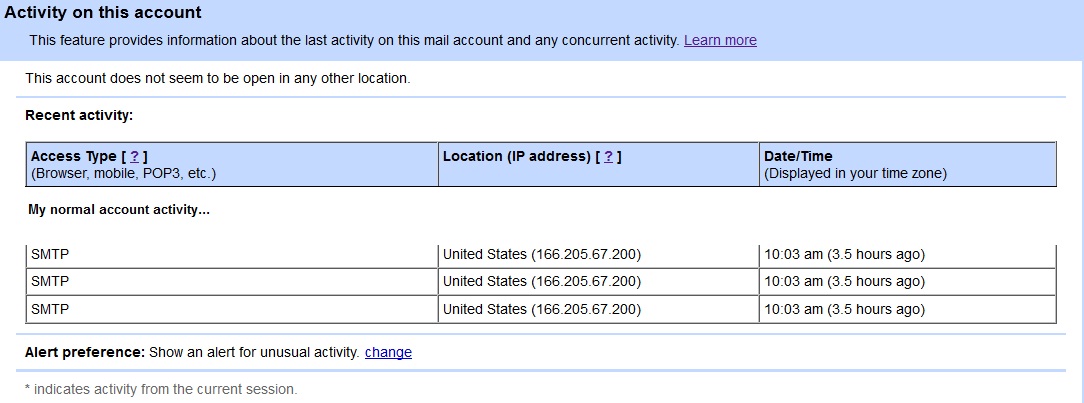 My Gmail was hacked!