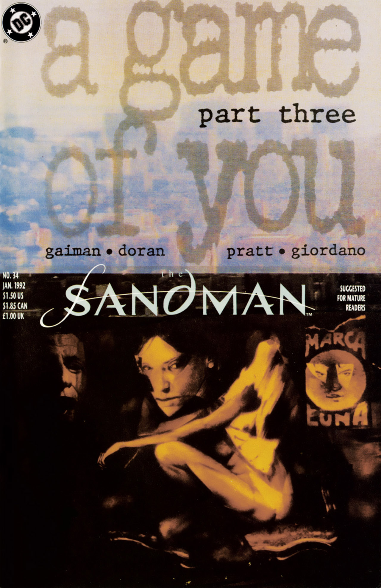 Read online The Sandman (1989) comic -  Issue #34 - 1