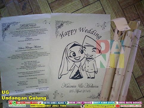 jual Undangan Gulung