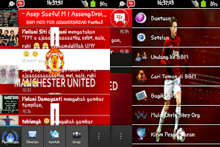 BBM MOD Manchester United MU for Android Gingerbread BBM MOD Manchester United MU for Android Gingerbread