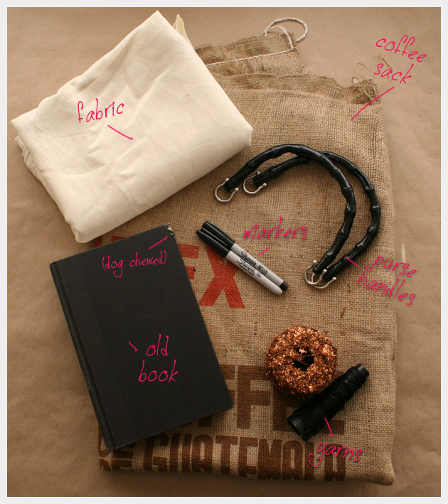 DIY COFFEE SACK PURSE Trends