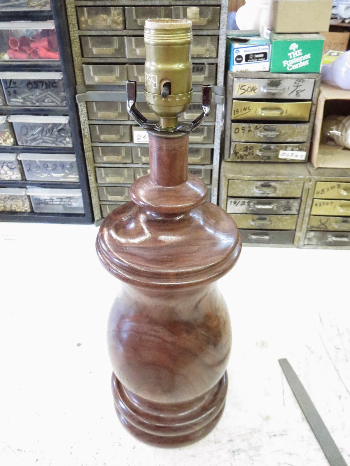 Lamp Parts and Repair Lamp Doctor Making a Lamp from a Wood Block