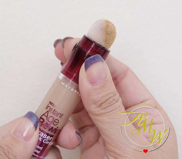 a photo of Maybelline Instant Age Rewind Dark Circles Eraser Concealer review by Askmewhats Nikki Tiu