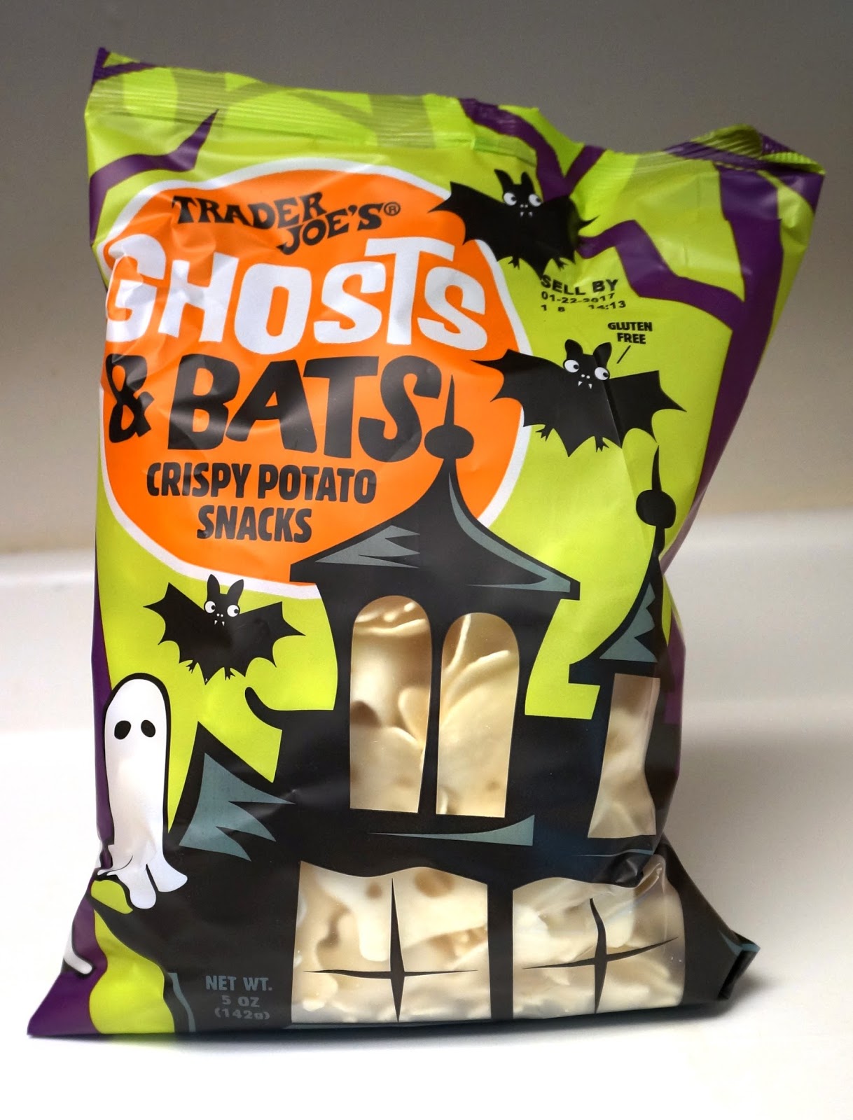Exploring Trader Joe's Trader Joe's Ghosts & Bats Crispy Potato Snacks