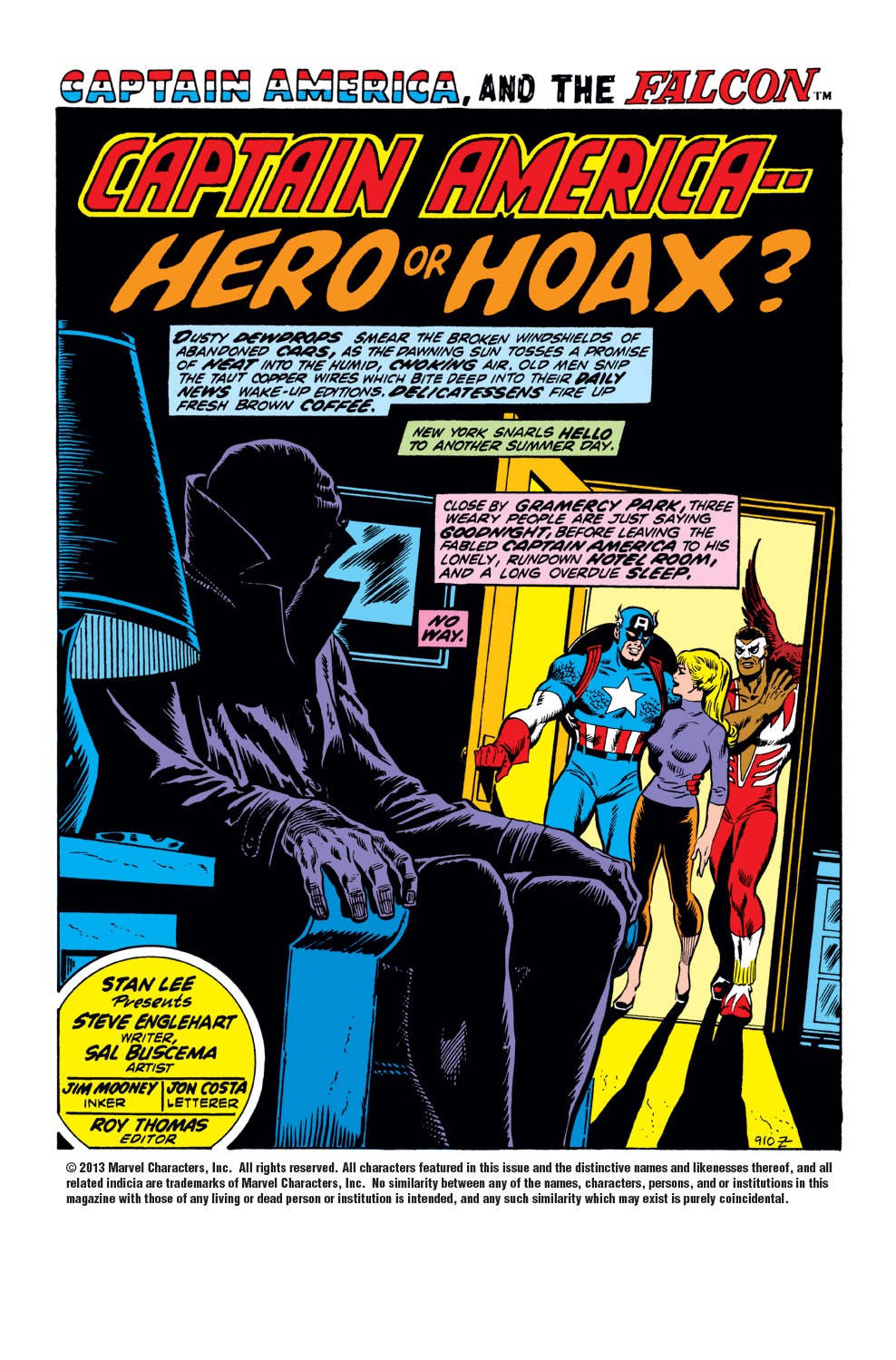 Read online Captain America (1968) comic - Issue #153 - 2