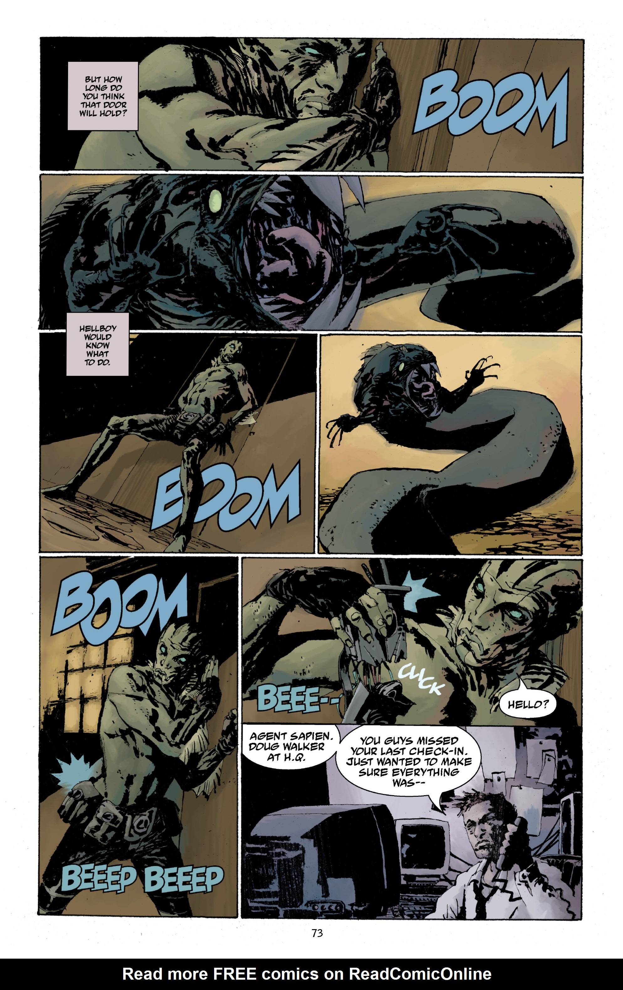 Read online Abe Sapien comic -  Issue # _TPB The Drowning and Other Stories (Part 1) - 73