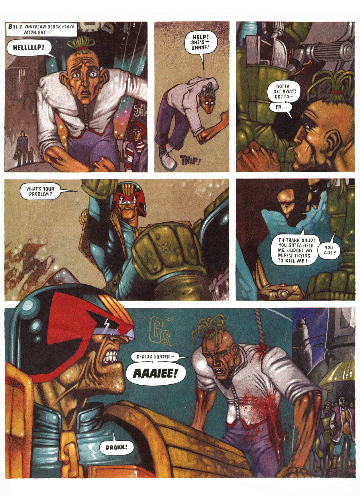 Read online Judge Dredd: The Complete Case Files comic -  Issue # TPB 17 (Part 1) - 4
