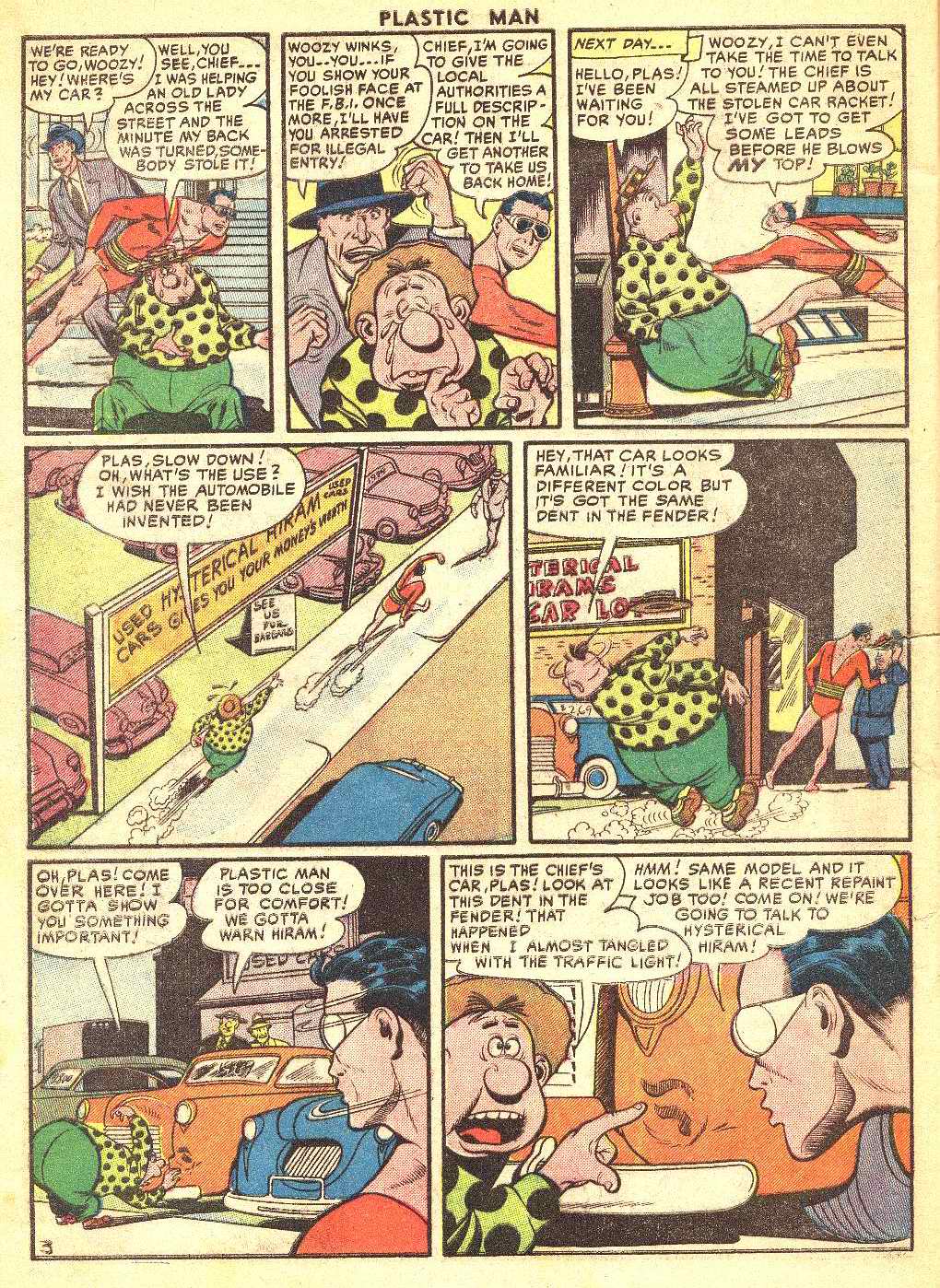 Read online Plastic Man (1943) comic -  Issue #51 - 28