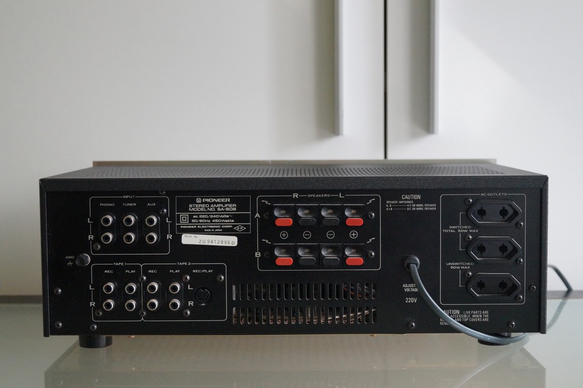 Pioneer SA-608 - Integrated Amplifier | AudioBaza