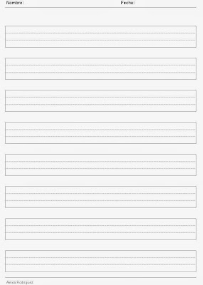 ENGLISH POWER! 2nd grade: Pautas de escritura