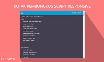 Cara Buat Kotak Script Responsive dalam Postingan Seperti Arlina Design