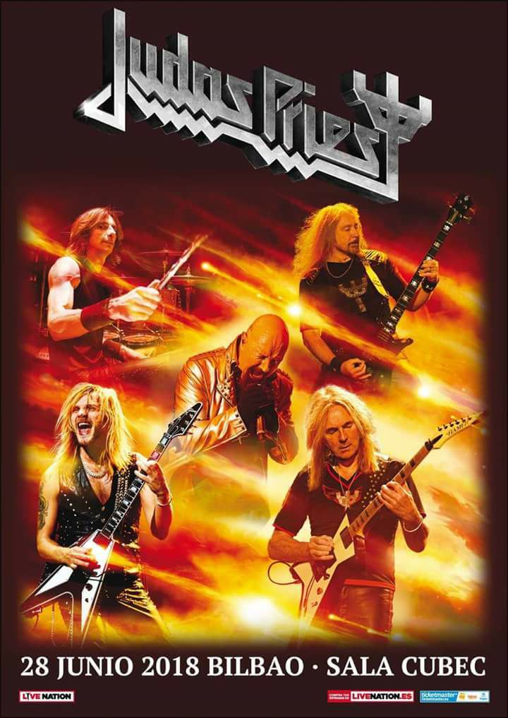 La banda británica de heavy metal Judas Priest actúa en la sala CuBEC! el 28 de junio La banda británica de heavy metal Judas Priest actúa en la sala CuBEC! el 28 de junio