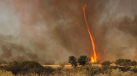 Fire Tornado near Alice Springs