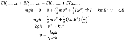 Energi Kinetik Rotasi Ayo Sekolah Fisika