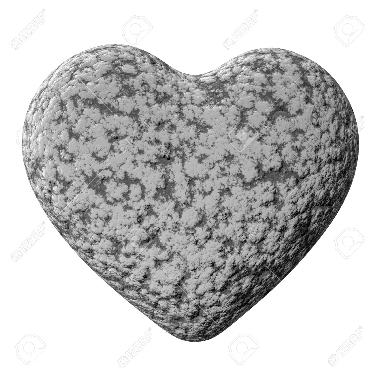 imagen corazón de piedra