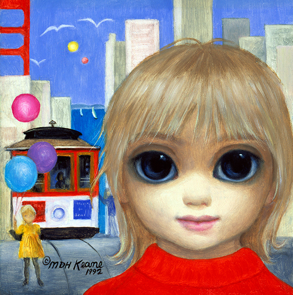 A pintora de crianças com grandes olhos | Margaret Keane