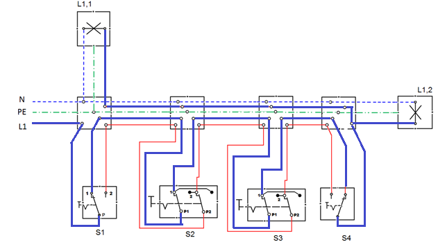 Komponen dan Fungsi Alat Instalasi Penerangan Saklar