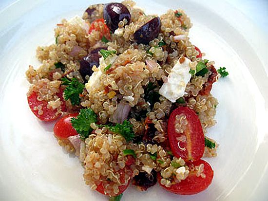 Quinoa, Tomato and Feta Salad | Lisa&amp;#39;s Kitchen | Vegetarian Recipes ...