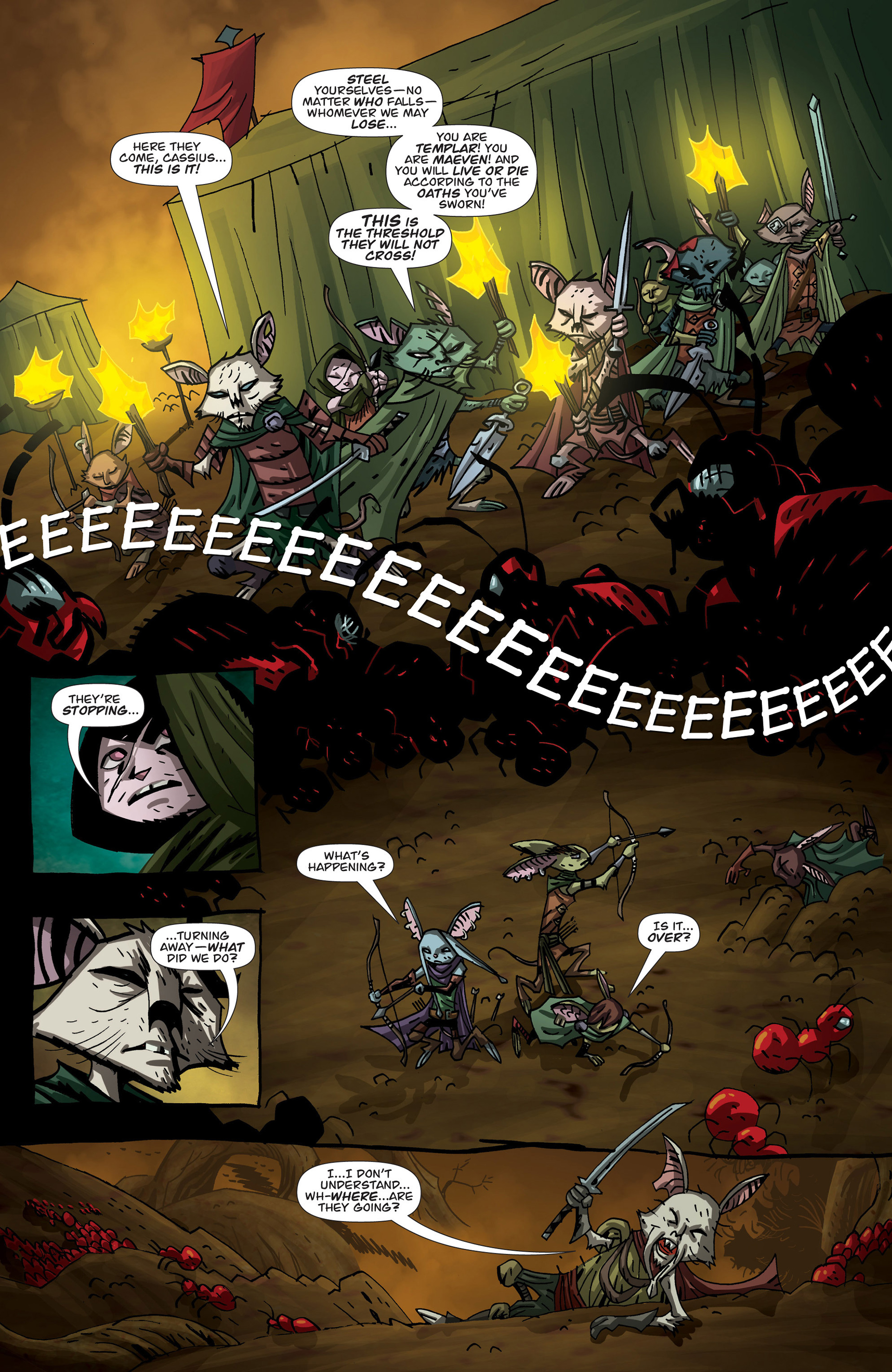Read online The Mice Templar Volume 4: Legend comic -  Issue #14 - 31