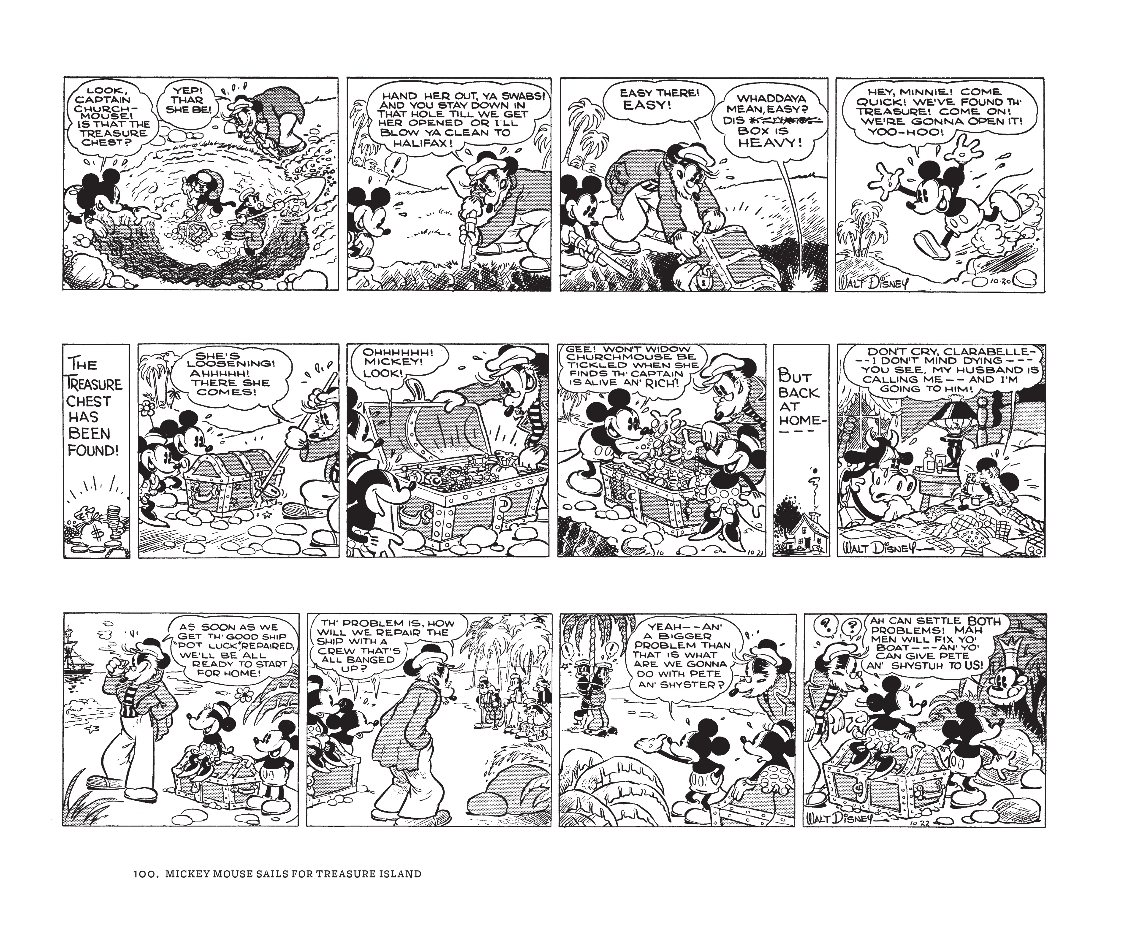 Read online Walt Disney's Mickey Mouse by Floyd Gottfredson comic -  Issue # TPB 2 (Part 1) - 100