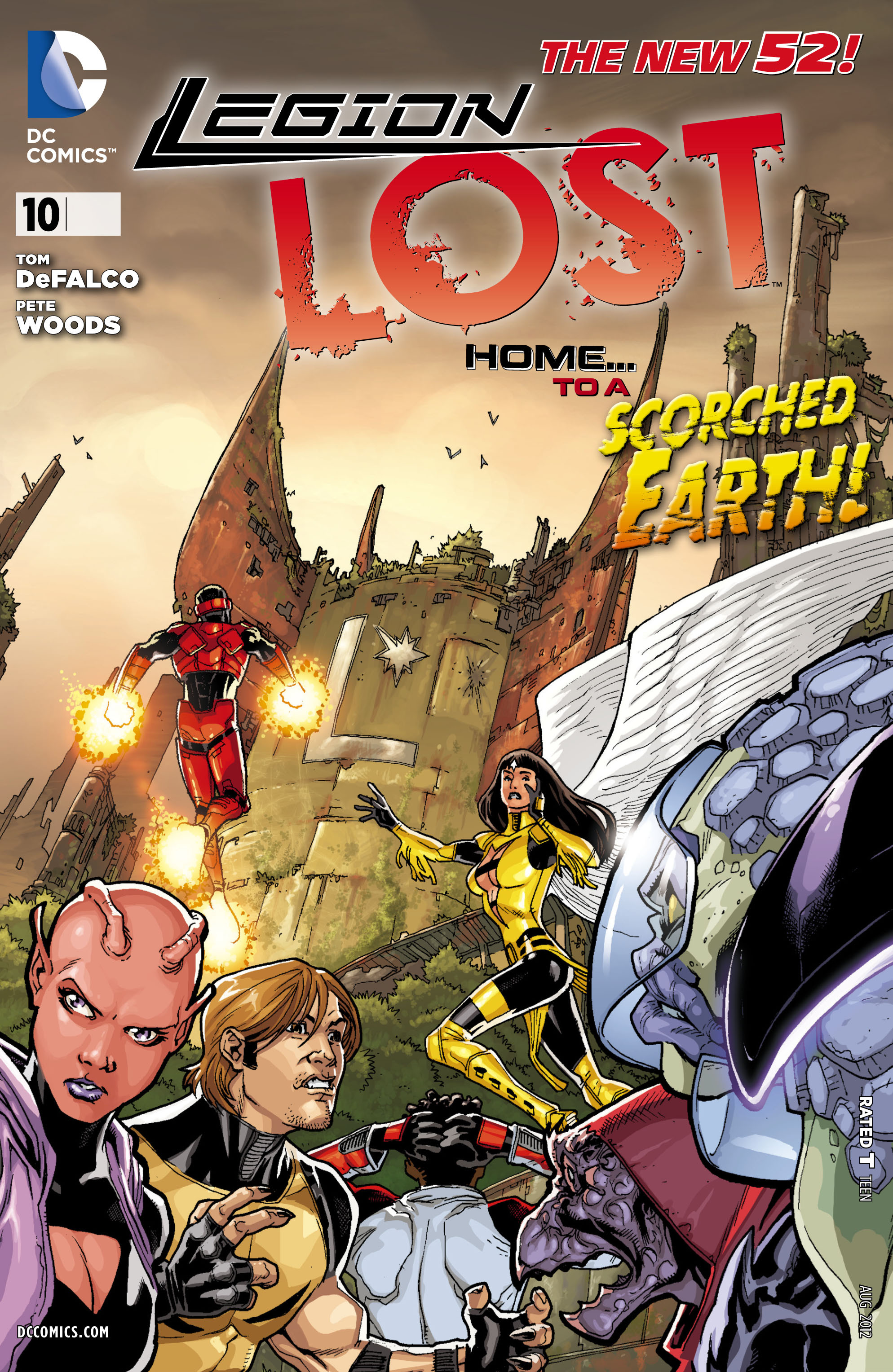 Legion Lost (2011) issue 10 - Page 1