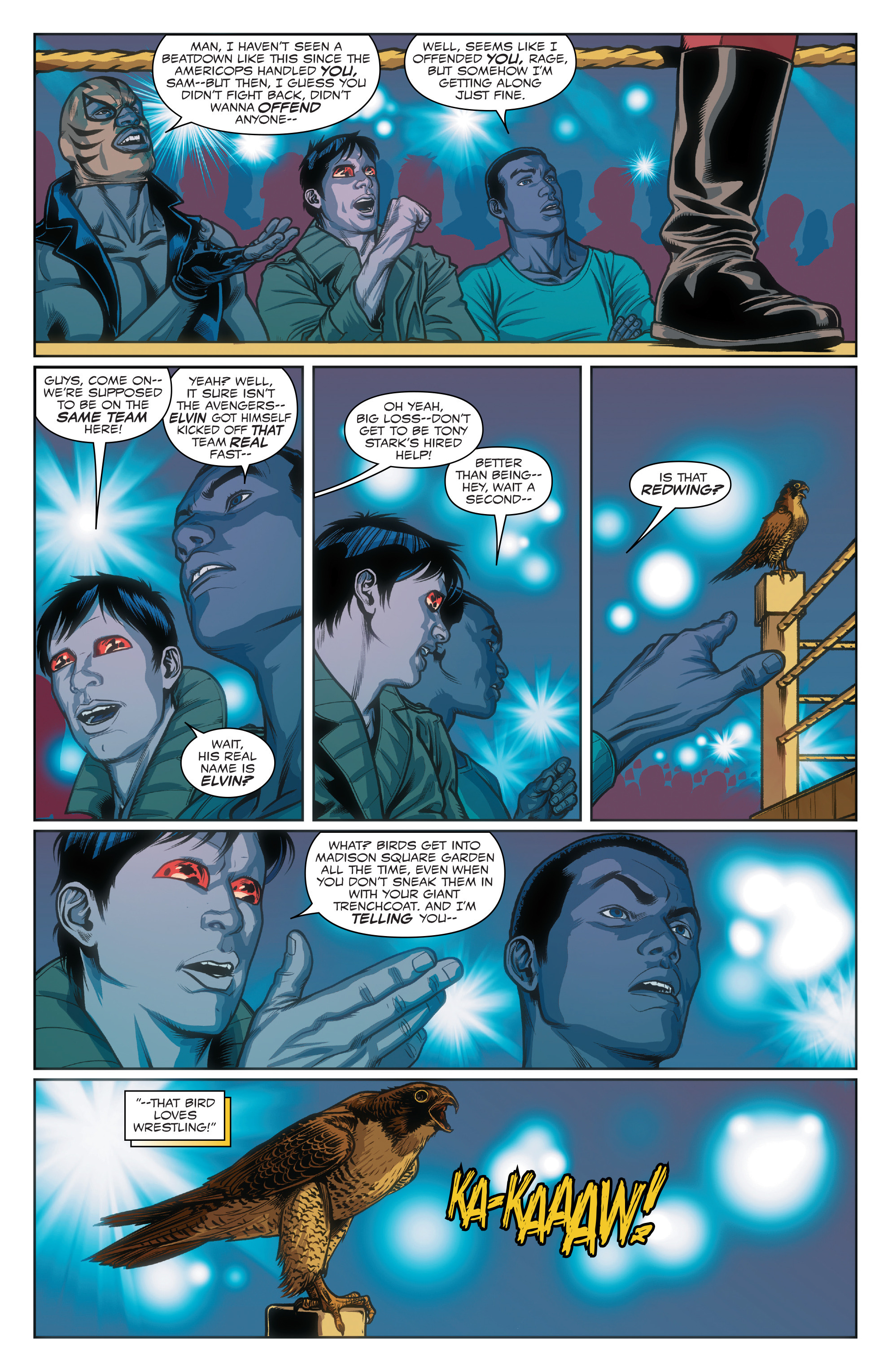 Read online Captain America: Sam Wilson comic -  Issue #15 - 15