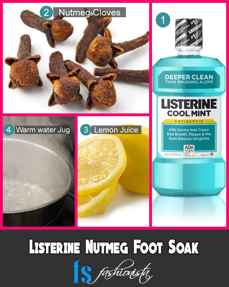 Homemade Foot Spa With Listerine Homemade Foot Spa With Listerine