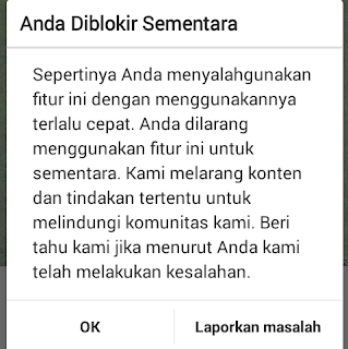 Anda Diblokir Sementara Instagram Anda Diblokir Untuk Sementara Waktu Instagram