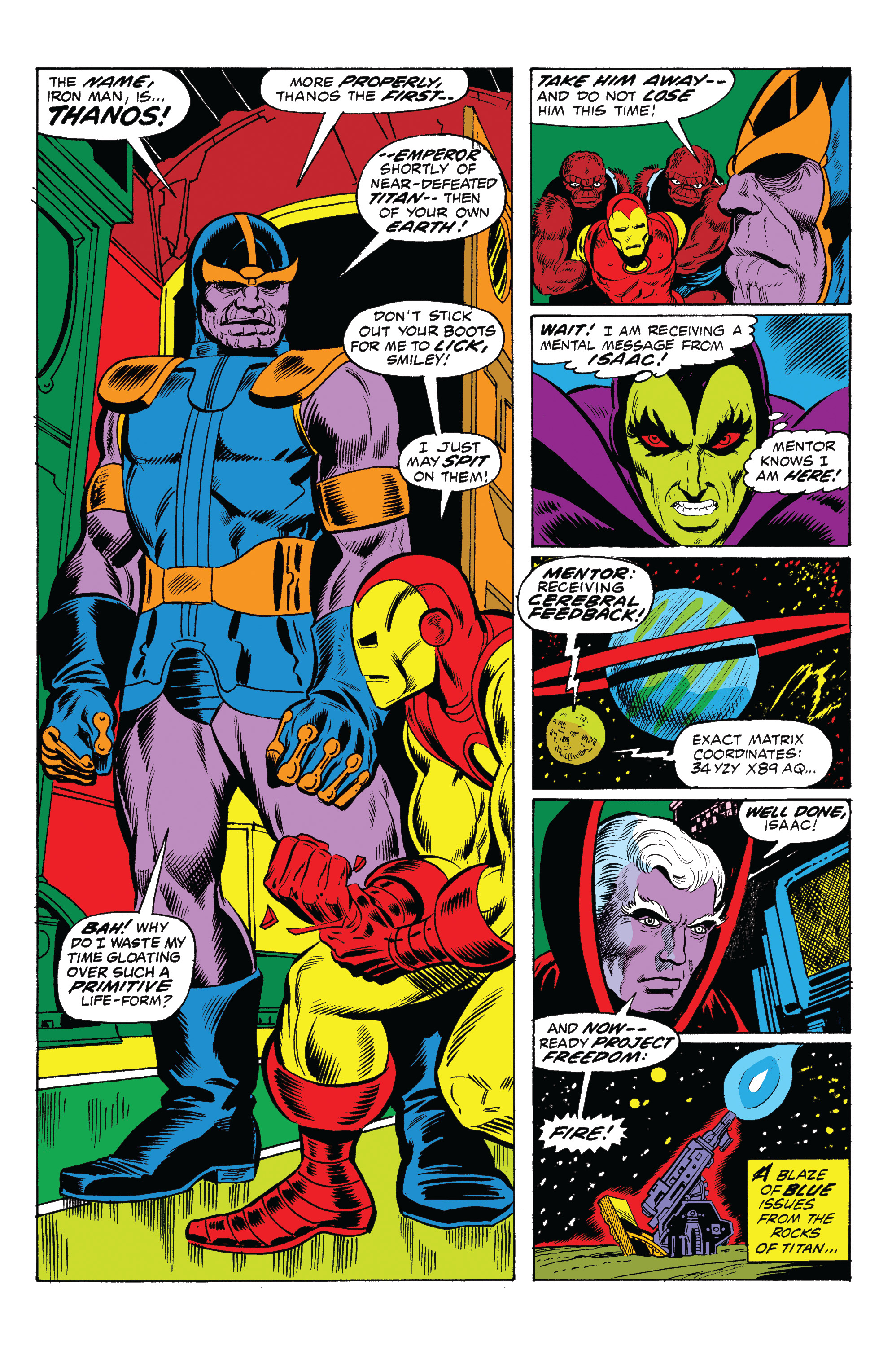 Read online Marvel-Verse: Thanos comic -  Issue # TPB - 18