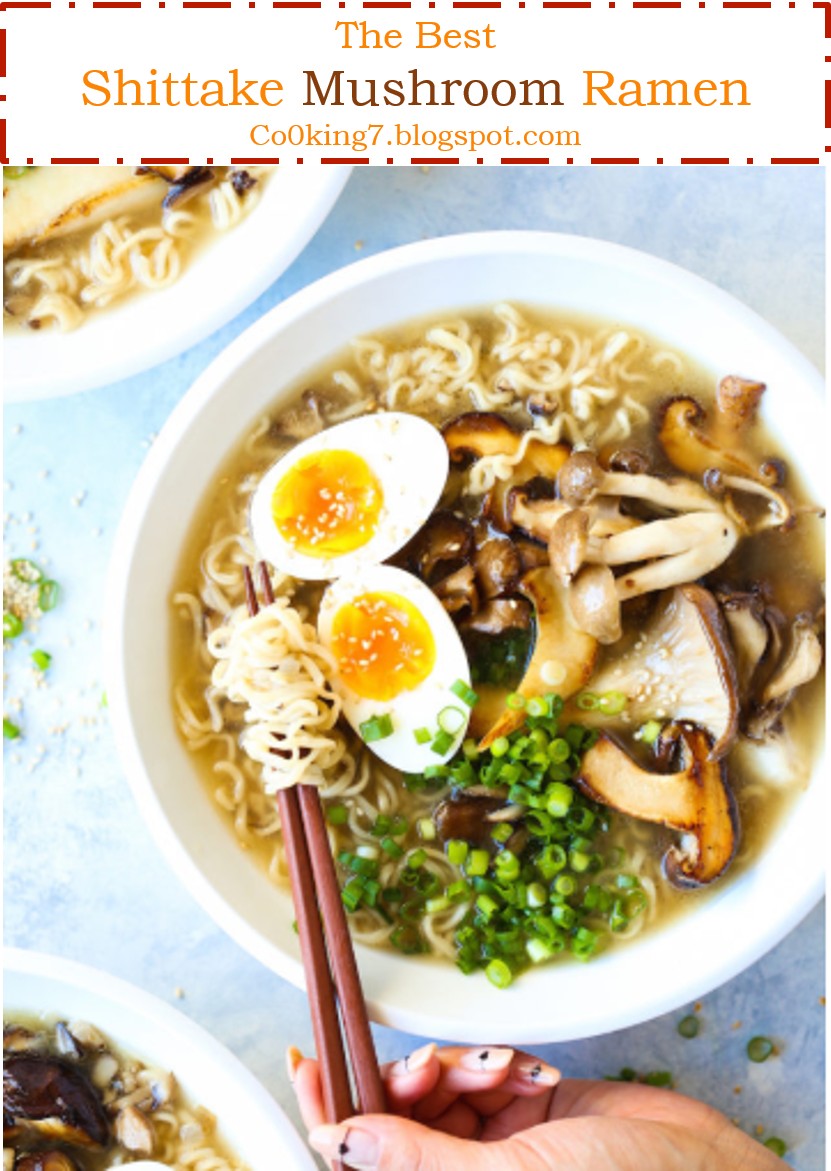My BEST Recipes >> Shittake Mushroom Ramen