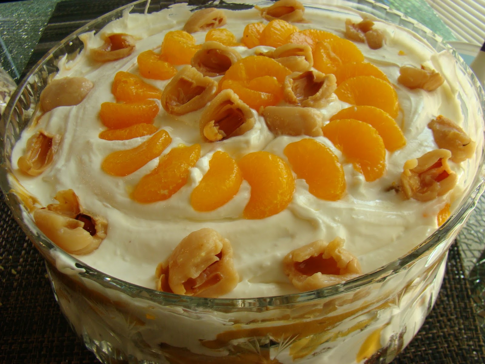 My Favorite Recipes Collection Green Tea Poundcake Trifle with Lychees