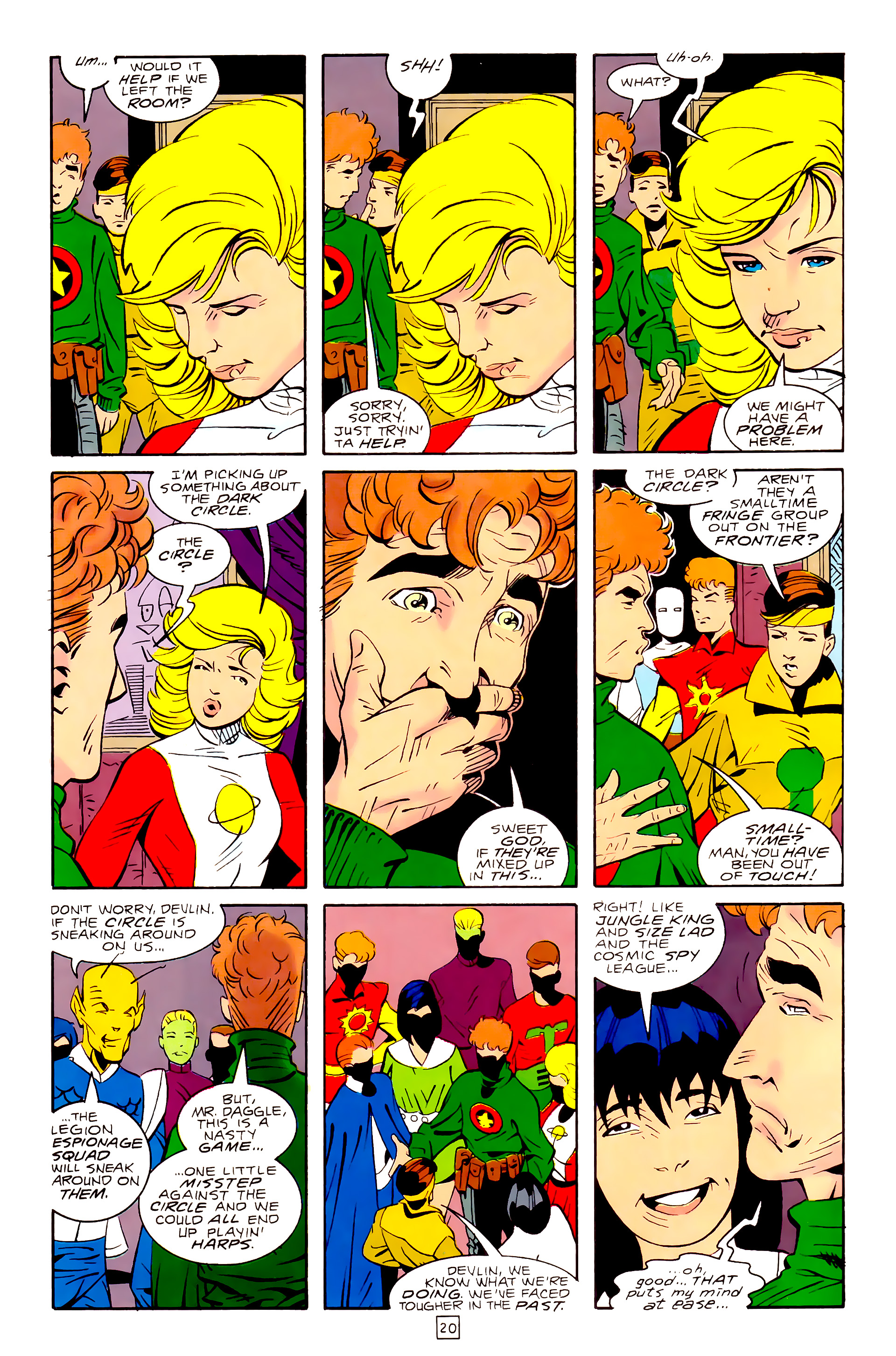 Legion of Super-Heroes (1989) 29 Page 20