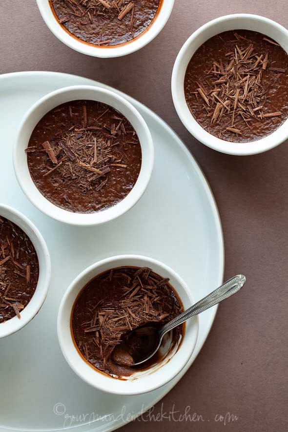 EARL GREY CHOCOLATE POTS DE CRÈME RECIPE