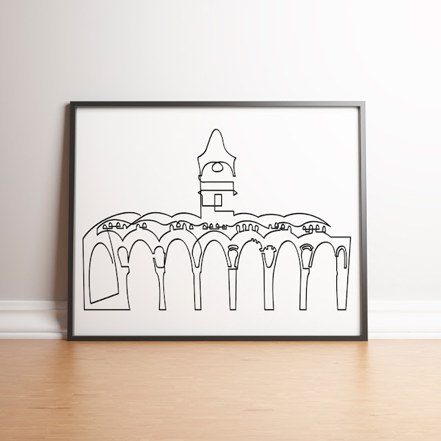 Il·lustració del Celler Modernista de Sant Cugat Il·lustració del Celler Modernista de Sant Cugat