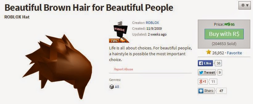 Roblox Beautiful Hair