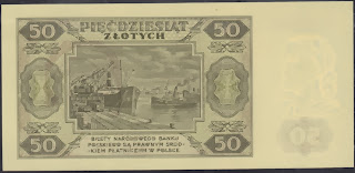 Polonia 1948 - 50 Zlotych P# 138