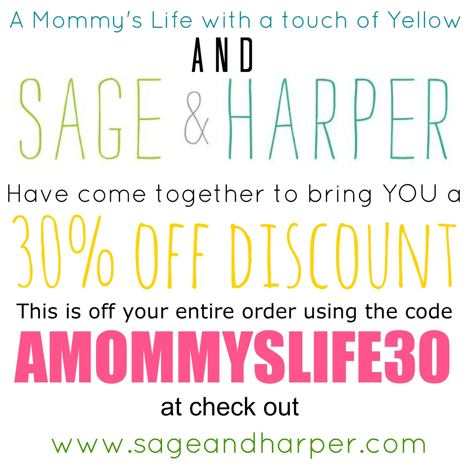 A mommy's life...with a touch of YELLOW Sage & Harper {Urban Goods