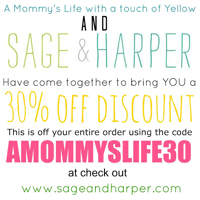 A mommy's life...with a touch of YELLOW Sage & Harper {Urban Goods