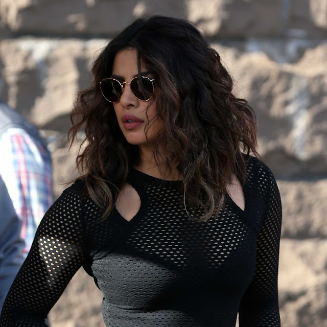 Priyanka Chopra on the Set of Quantico Season 3 - Hot Celebrity Pictures