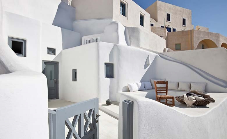 TOTAL WHITE PARA UNA VILLA EN SANTORINI [] TOTAL WHITE FOR A VILLA IN