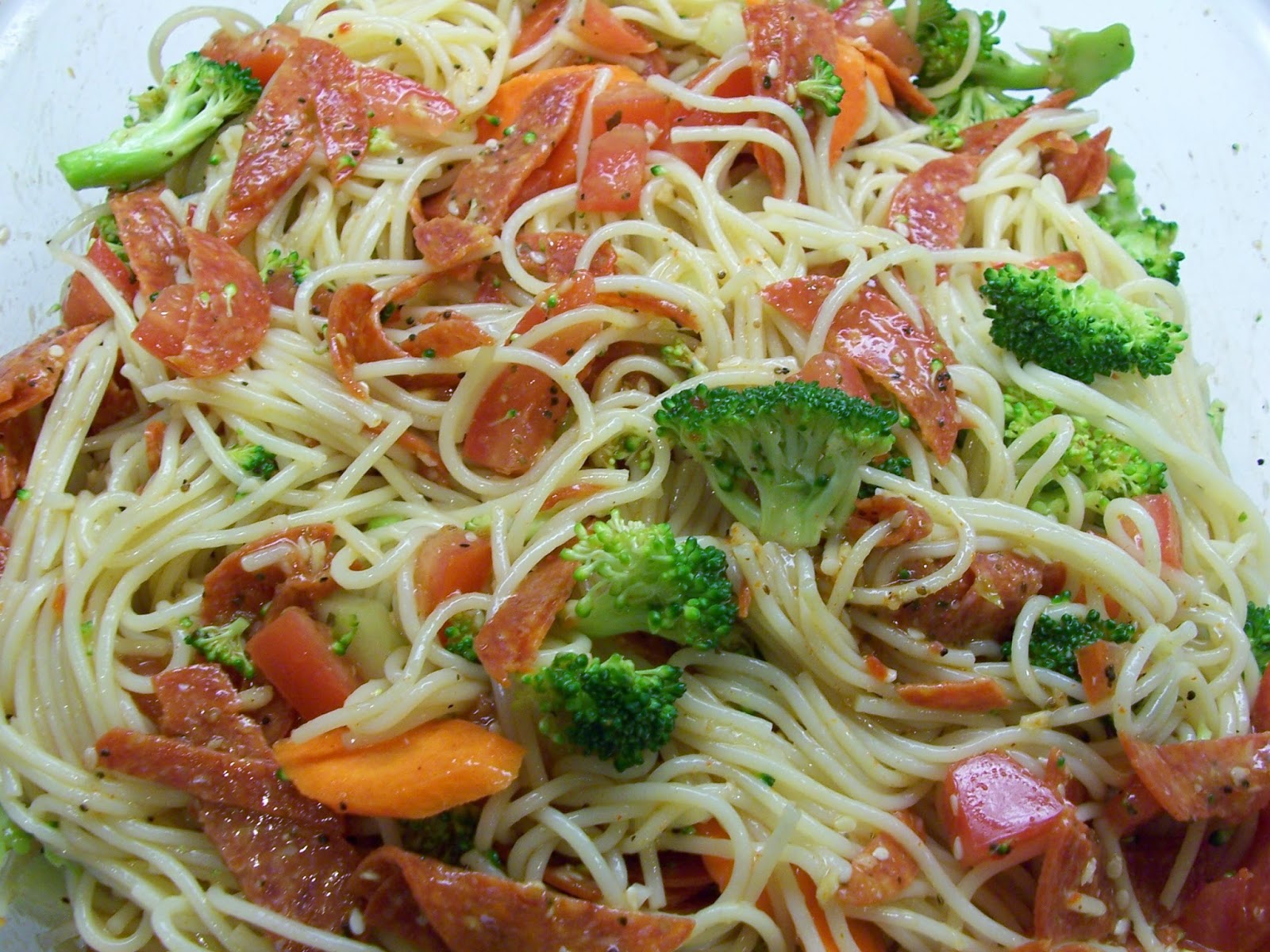 Maid in Minnesota Spaghetti Salad
